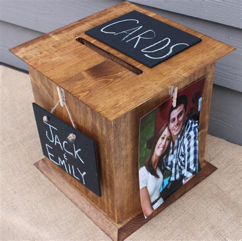 diy steel card box|rustic wedding card box ideas.